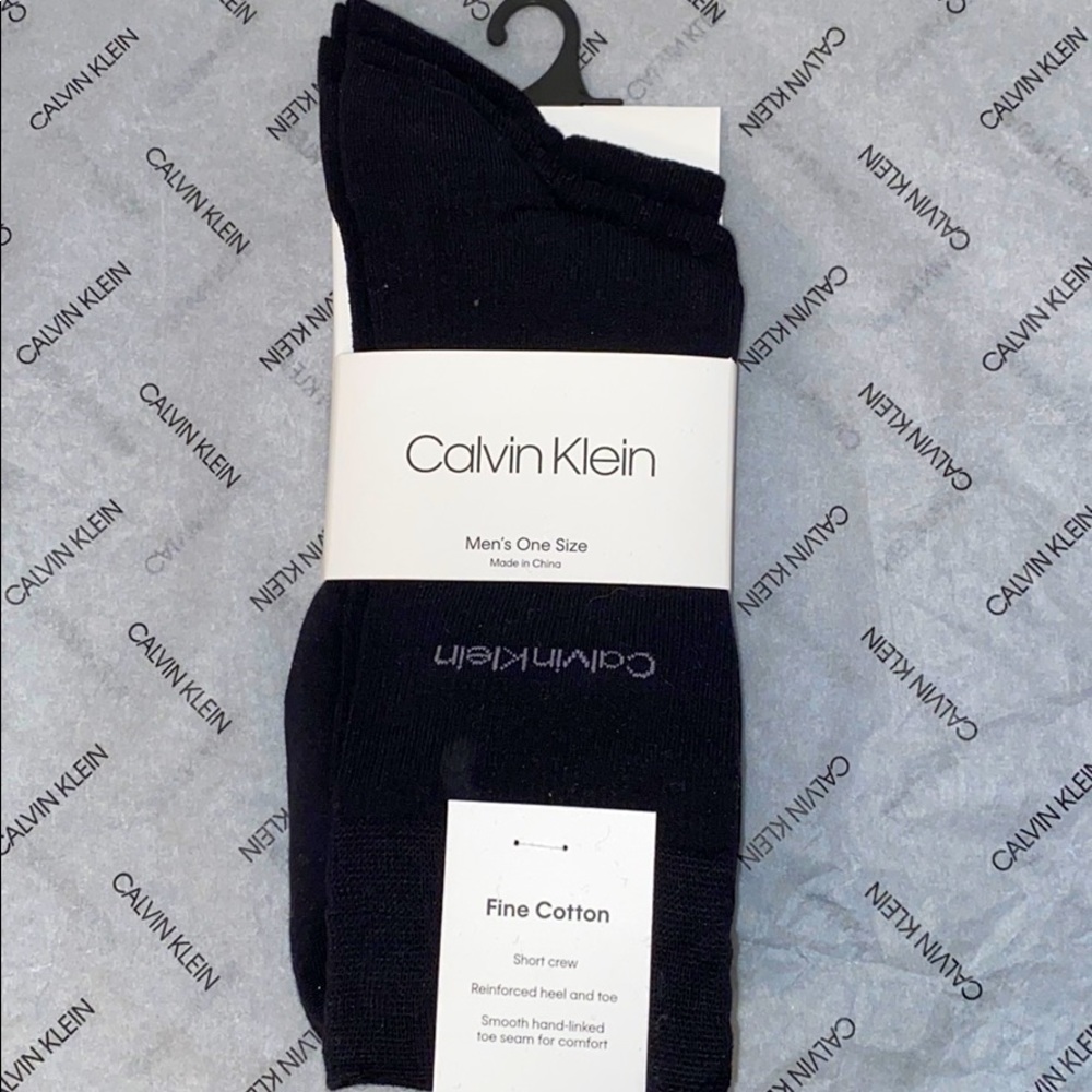 Calvin Klein men 3 pack dress socks